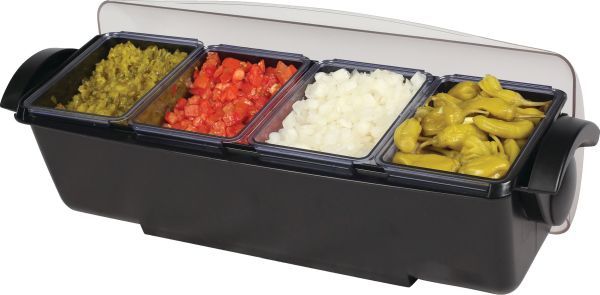 Présentoir pour bars à 4 bacs