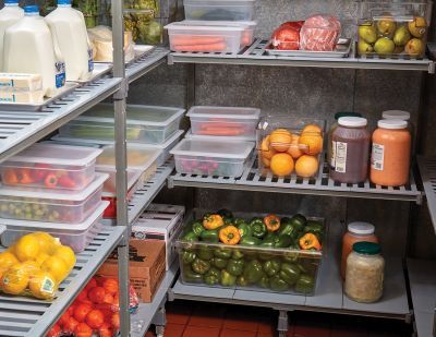 Support pour charge lourde en réserve CHR