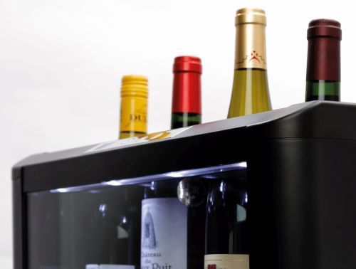 Refroidisseur de bouteilles de vin blanc