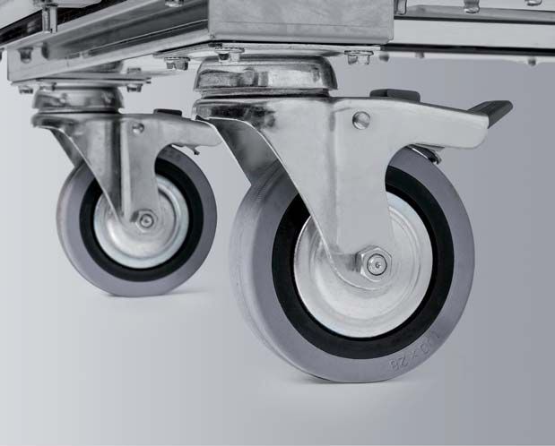 Roues pour friteuse frifri