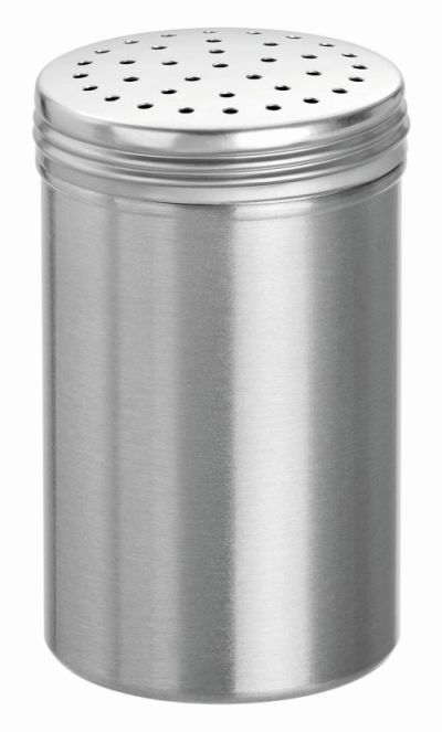 Salière aluminium de 11 cm de haut