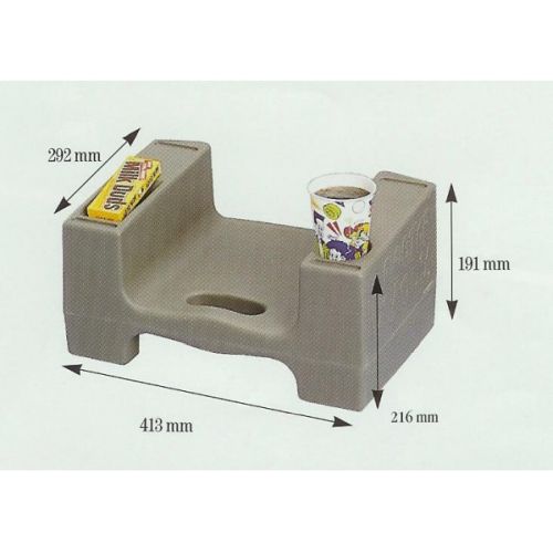 Dimensions du rehausseur réversible - Vivier MCP