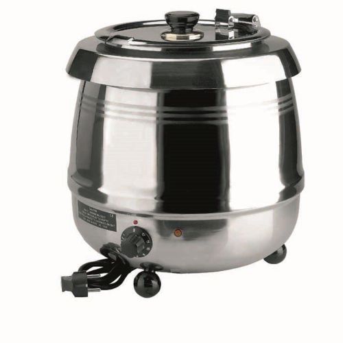 Soupière électrique 10 litres pour buffet – Noir ou inox
