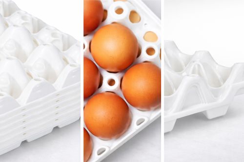 Stockage sécurisé des oeufs , pratique et économique