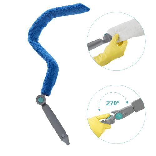 Support de dépoussiérage flexible