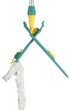 Support de désinfection avec fixation frange hygiénique