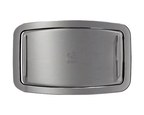 Table à langer inox brossé nouveau modèle encastrable