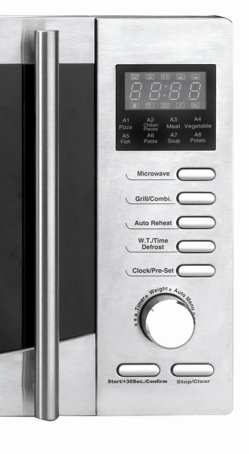 Tableau de bord du micro ondes 23l