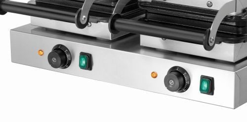 Tableau de commande pour gaufrier à 2 plaques