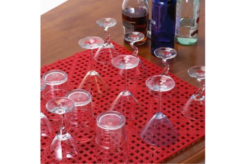 Tapis de bars pour le stockage des verres