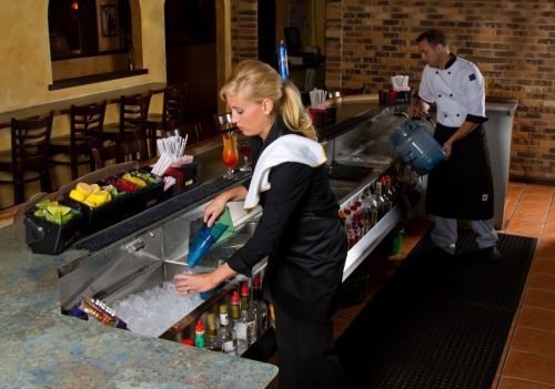 Tapis en bande pour bars