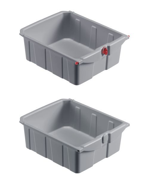 Tiroirs coulissants 22 litres avec ou sans clé