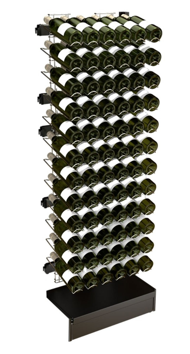 Unité additionnelle pour présentoir à vin de grande capacité