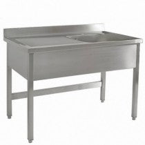 Plonge inox professionnelle CHR