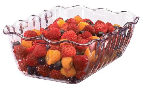 Bac de présentation transparent de 2 litres