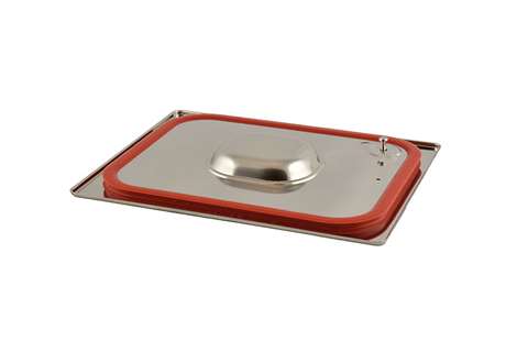Couvercle bac gastro inox avec joint hermétique