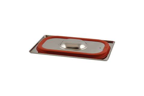 Couvercle bac gastro inox avec joint hermétique