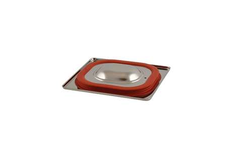 Couvercle bac gastro inox avec joint hermétique
