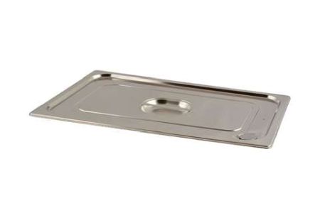 Couvercle inox  pour bac gastronorme avec joint en silicone et poignée