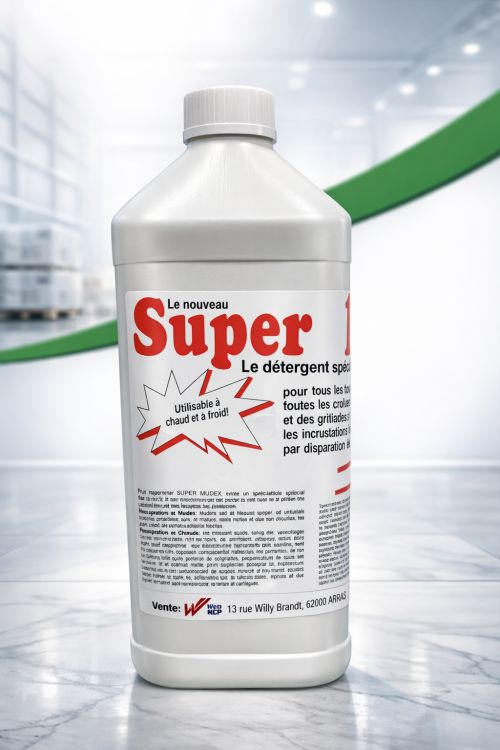 Dégraissant four graisses cuites Super Mudex 1l