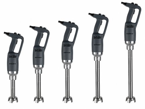 Mixeur plongeur inox professionnel à 5 longueurs de bras et vitesse variable