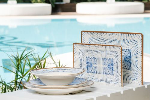 Vaisselle mélamine design aux formes variées