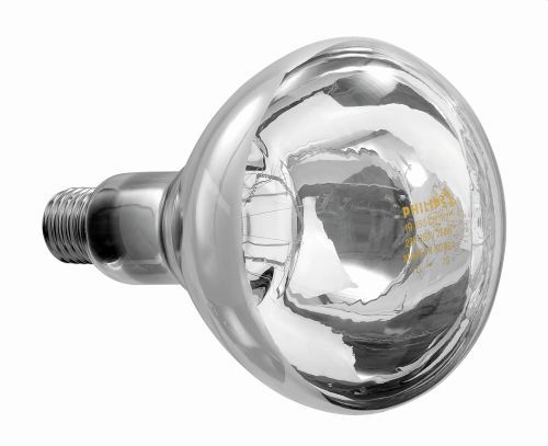 Ampoule infrarouge philips verre transparent pour lampe chauffe plat