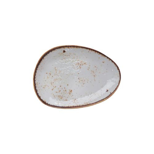 Assiette mélamine blanc ovale 300 X 200 mm