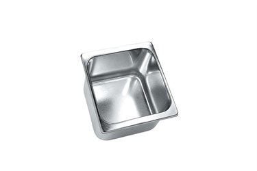 Bac Glacier inox AISI 304 - 360 x 165 hauteur 120 mm Anti Encastrement Bac Glacier inox AISI 304 - 360 x 165 hauteur 120 mm Anti Encastrement