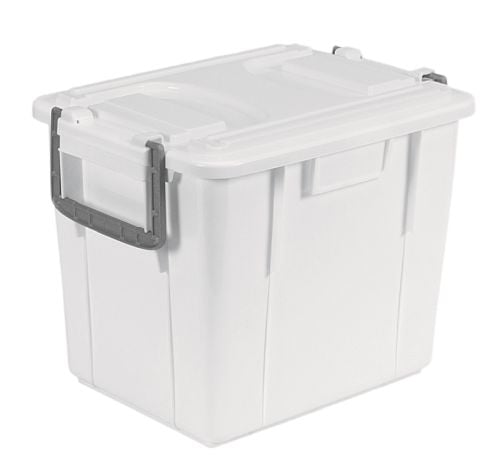 Bac de stockage alimentaire 20l blanc