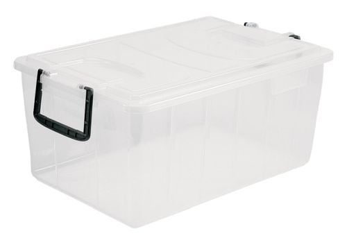 Bac de stockage alimentaire 40l transparent