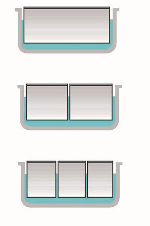 Bain marie électrique inox GN1/1 ou 2 GN1/2 ou 3 GN1/3