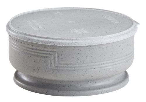 Bol isotherme de 500 ml avec couvercle pour plateau de distribution de repas