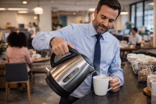Bouilloire éco en inox pour les pro