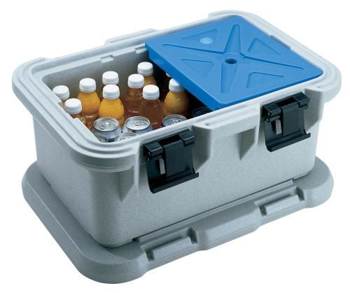 Caisson isotherme de transport avec plaque eutectique