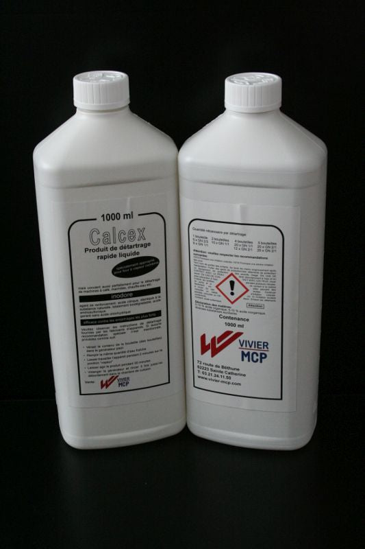Détartrant liquide sans acide chlorhydrique - Calcex 1l