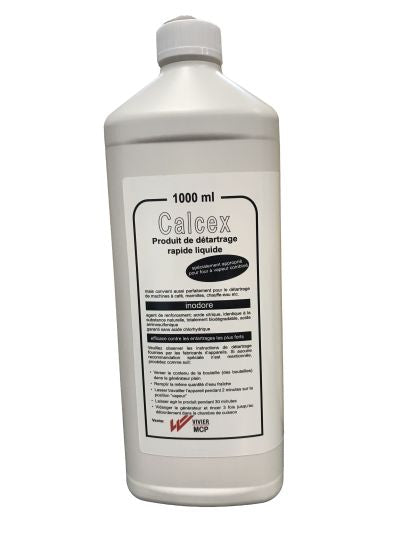 Détartrant liquide sans acide chlorhydrique - Calcex 1l