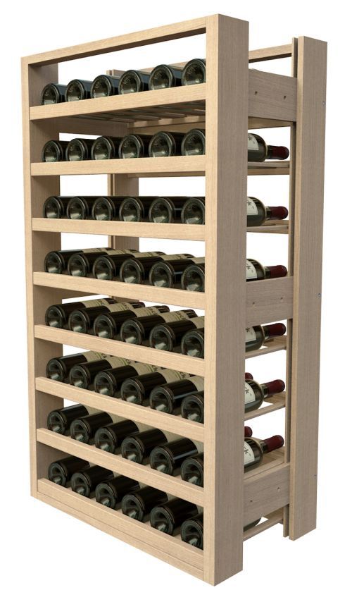 Casier en bois pour 48 bouteilles de 75 cl