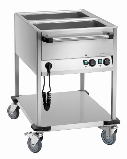 Chariot bain marie compact