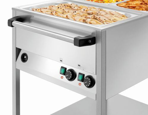 Chariot bain marie fonctionnel