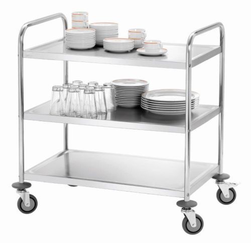 Chariot de service inox CHR