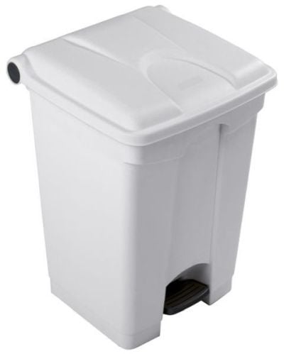 Collecteur tri sélectif 45 litres blanc