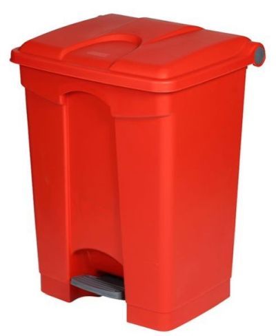 Collecteur tri sélectif 70 litres rouge