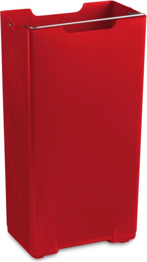 Conteneur de 16 litres avec anse, rouge