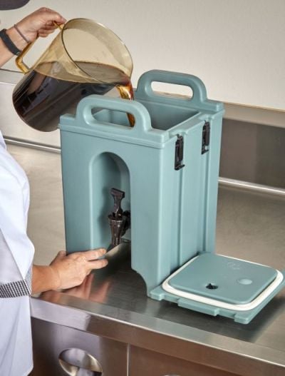 Conteneur isotherme pour boissons chaudes thé café