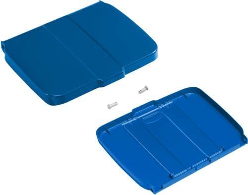 Couvercle bleu pour support sac de 120 litres