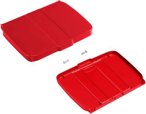 Couvercle central rouge pour support sac de 150 litres