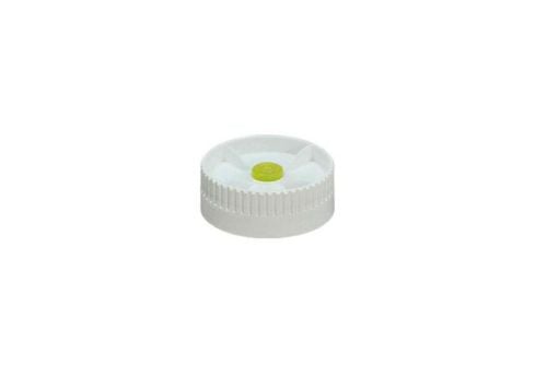 Couvercle de bouteille fifo sauce épaisse - 1 trou - jaune
