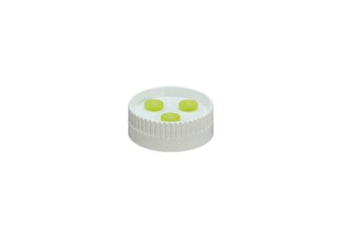 Couvercle de bouteille fifo sauce épaisse - 3 trous - jaune