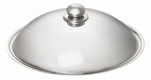 Couvercle inox pour sauteuse Wok